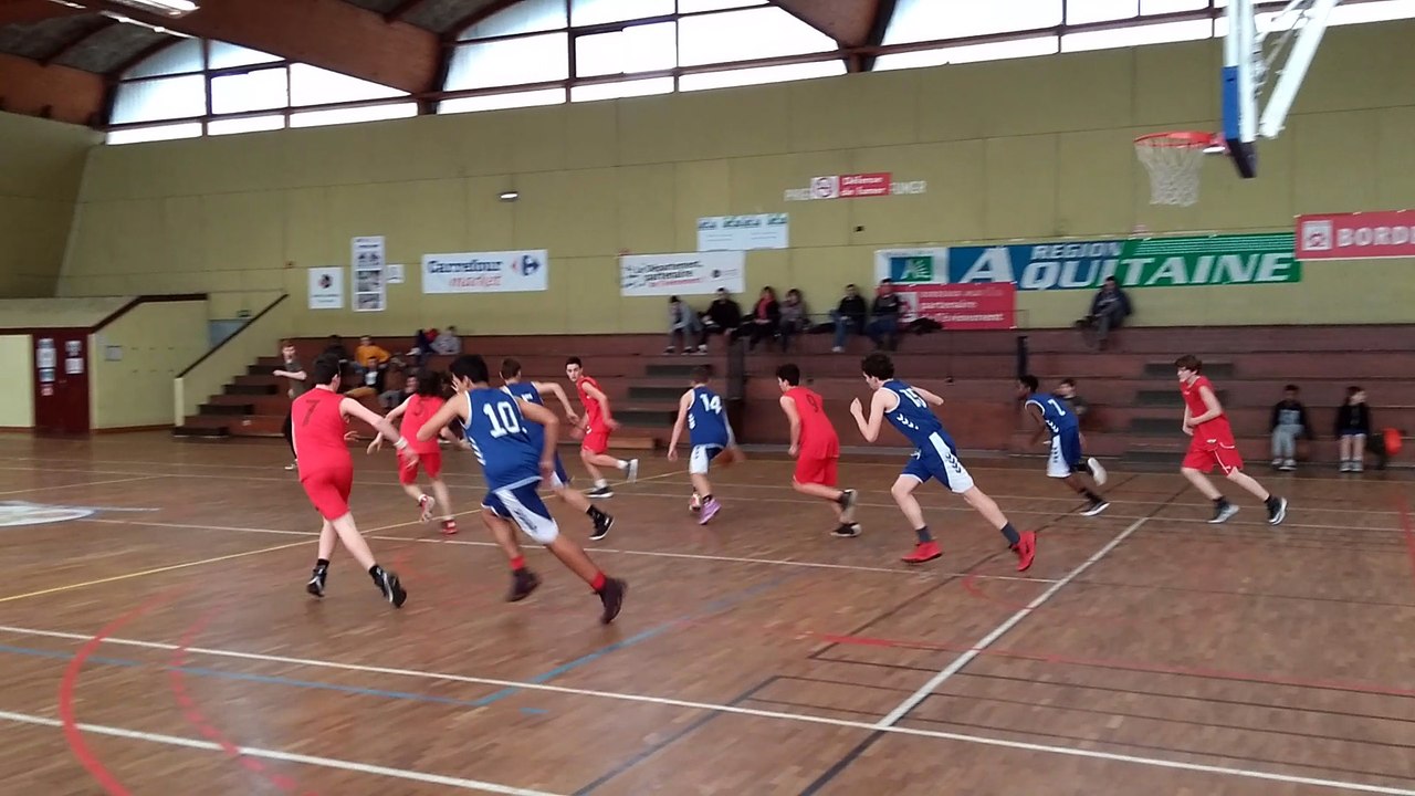 MATCH BDX BASTIDE BASKET - 1/ENTENTE BARIE CASTETS LA REOLE - 17/03/2018