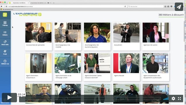 Explorateur de métiers