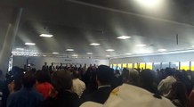 Hino Nacional é tocado na inauguração do novo Aeroporto de Vitória nesta quinta-feira (29)