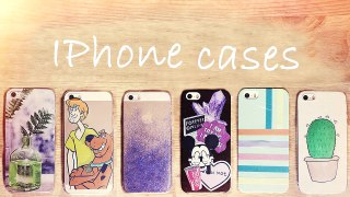 DIY Tumblr Inspired Iphone Cases|Украшение чехлов для телефона| Настя Клевер
