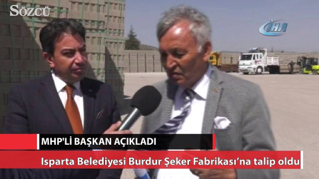 Isparta Belediyesi Burdur Şeker Fabrikası’na talip oldu
