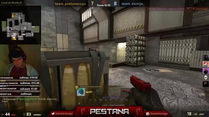 4v1 should be easy for the CTs but this guy is crazy with his Glock