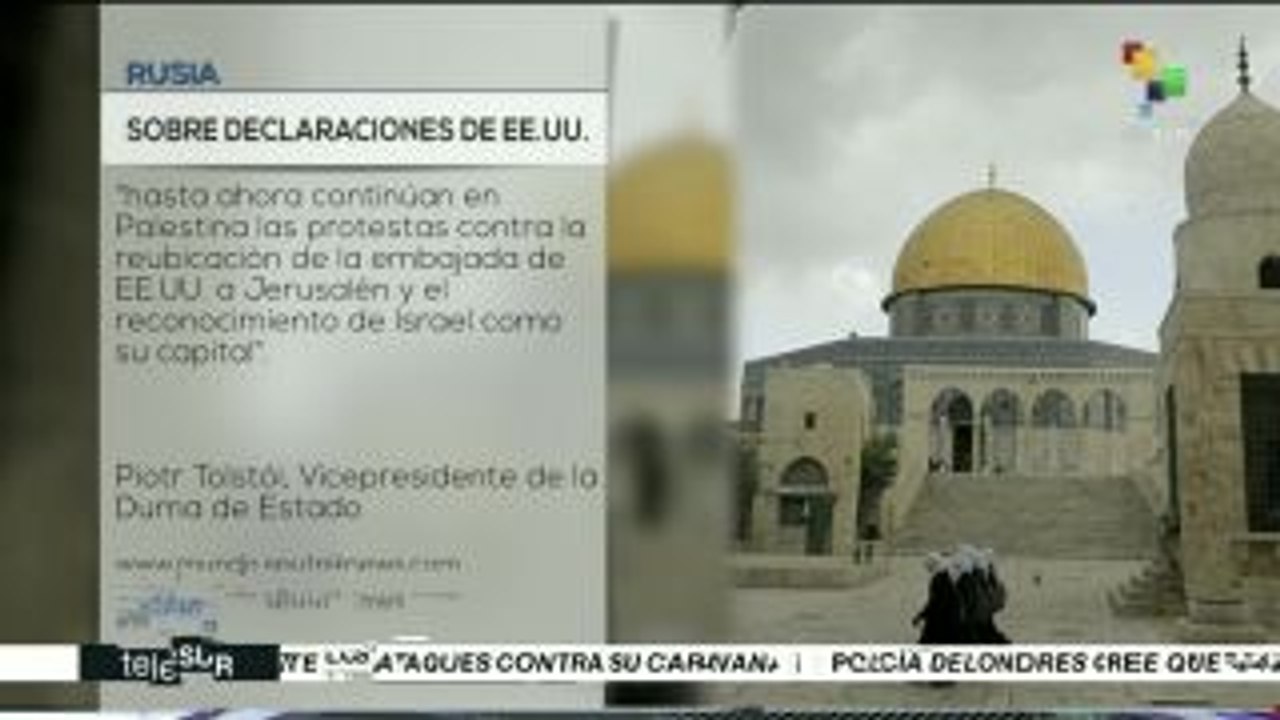 Unión Interparlamentaria rechaza la postura de EE.UU. sobre Jerusalén