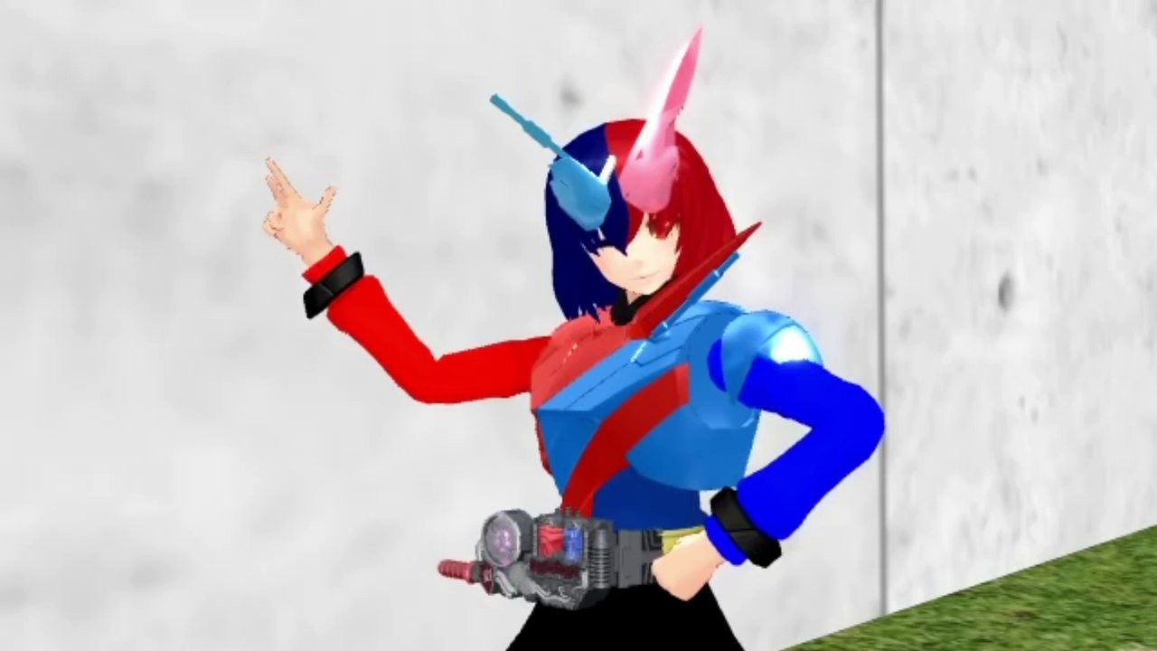 [MMD Reproduction] Kamen Rider Build Henshin