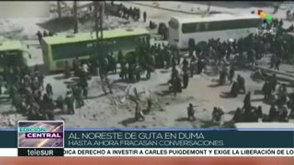 Continúa salida de armados de Guta Oriental por quinto día