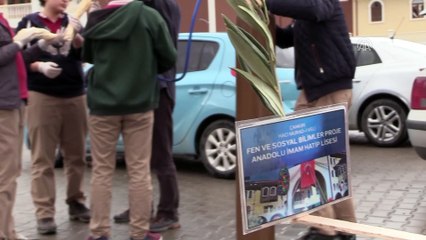 Gökyüzüne uzay balonu gönderildi - ÇANKIRI