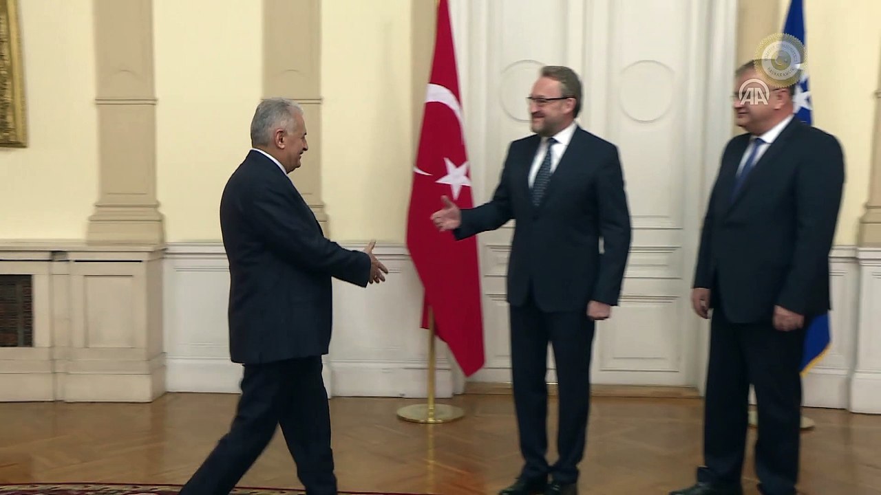 Başbakan Yıldırım, Bosna Hersek Devlet Başkanlığı Konseyi üyeleriyle görüştü (2) - SARAYBOSNA