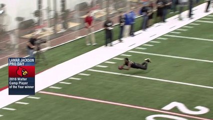 Mike Mayock loves WR's diving catch at Louisville's pro day