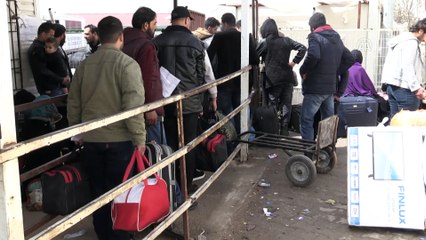 Suriyeliler ülkelerine dönüyor - KİLİS