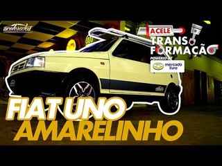 A VOLTA DO UNO AMARELINHO, O MAIOR HIPERESPORTIVO DO BRASIL! ACELETRANSFORMAÇÃO BY MERCADO LIVRE #5