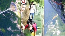 China Glass Bridge Funny video 2017 - Keep Laughing - Viral Top