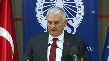 Başbakan Yıldırım: 'Terör örgütlerinin propagandasıyla Türkiye hakkında kanaat oluşturmak AB'ye yakışmıyor' - SARAYBOSNA