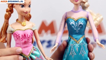 Anna & Elsa - 2-Pack Set / 2-Pak - Frozen / Kraina Lodu - Disney Princess - Mattel