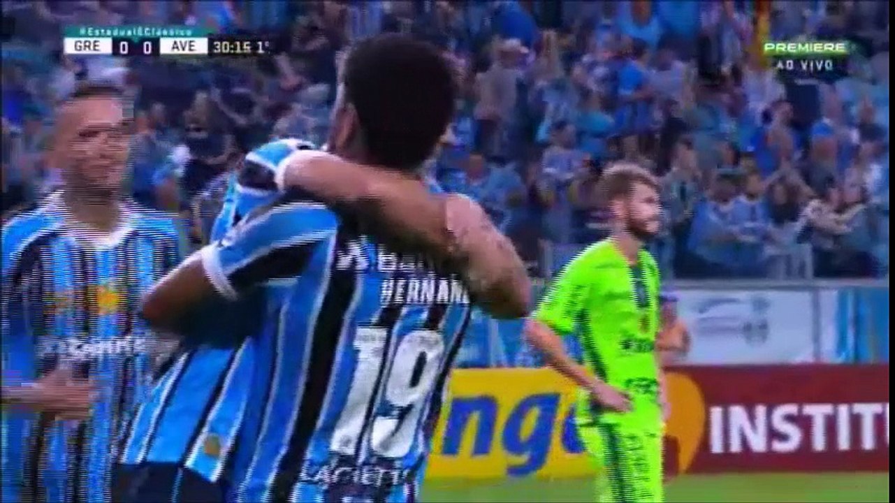 gol do gremio arthur 1x0
