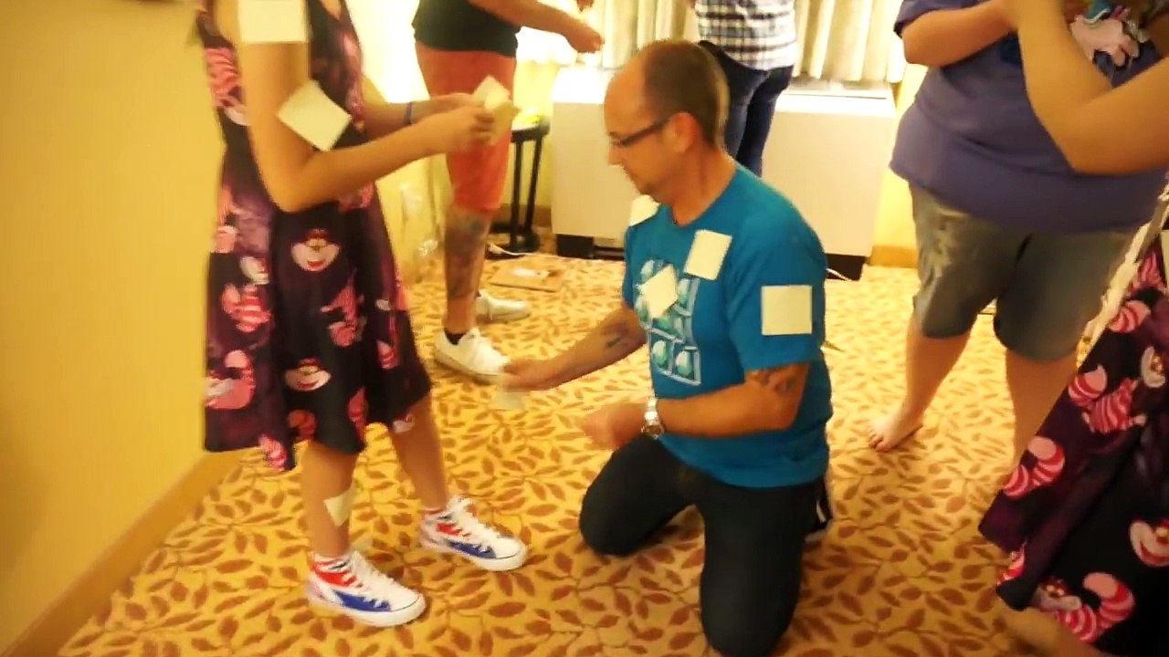 EPIC Post-it Shake It Off Challenge with RadioJh, Chad Alan, Bins Toy Bin and The Dude with Dolls!