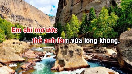 Mộng Ước Đôi Ta (Karaoke Beat) - Thiếu Giọng Nam