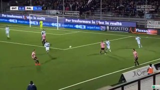 Antonio La Gumina Goal  - Virtus Entella 0- 1 Palermo - 29/03/18