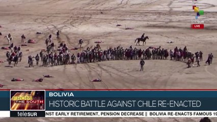Bolivia Battle Re-enactment