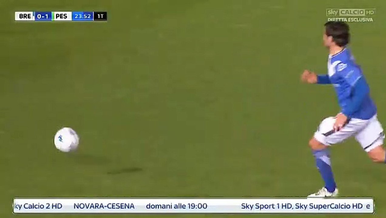 Mamadou Coulibaly Goal  - Brescia 0- 1 Pescara — 29/03/18