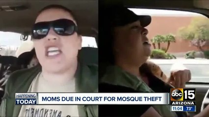 2 woman plead not guilty to burglarizing mosque