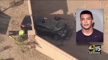 Top stories: brush fire, wrong-way crash, car through house