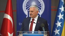 Başbakan Binali Yıldırım Saraybosna Üniversitesi'nde Konuştu