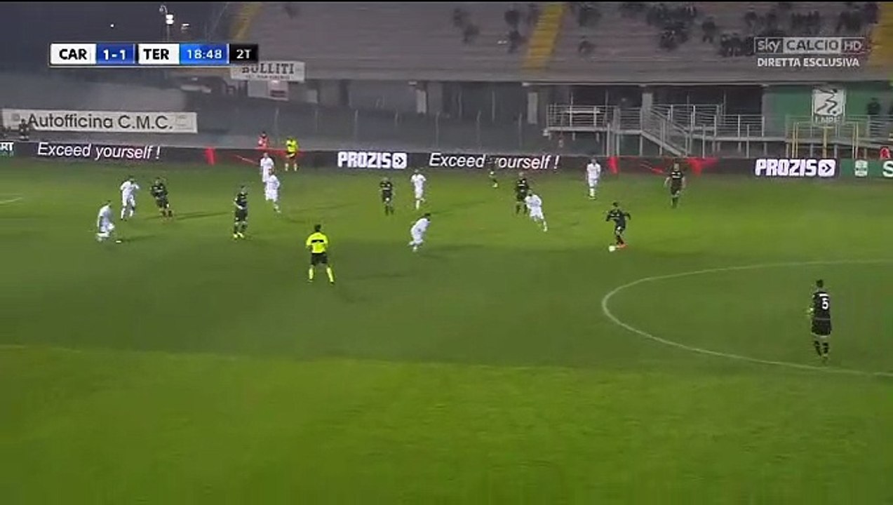 Fabio Concas Goal - Carpi 2-1 Ternana — 29/03/18
