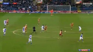 Bradley Dack Goal - Blackburn Rovers 1 -0 Bradford City — 29/03/18