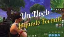 Noob jugando Fortnite: Battle Royale - Todo lo que No debes hacer