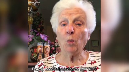 Grandma gives relationship advice to a 2 year old