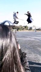 Japon : Ils utilisent des Jetpacks pour se combattre coome des Samouraïs dans les airs !