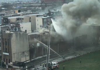 North Philly Church Burns Near Temple University
