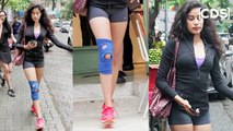Jhanvi Kapoor Hot In Workout Outfits -