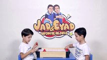 العب يلا . هوكي يلا . مع جاد وإياد - Air Hockey competition with arabic commentary _ طيور الجنة