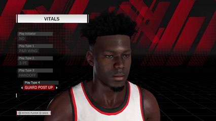 NBA 2K18- Nassir Little Creation
