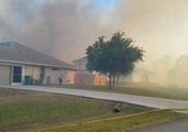 Brush Fire Prompts Evacuation in Port St. Lucie