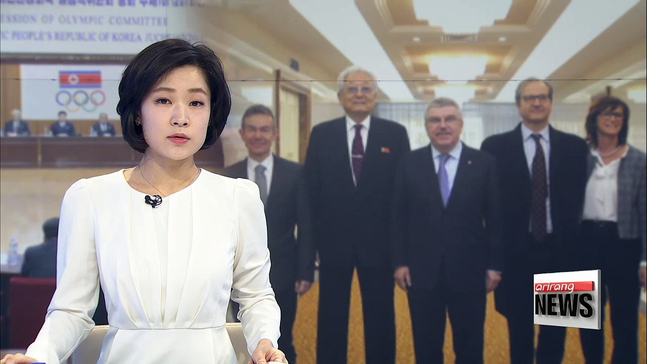 IOC chief begins three-day visit to North Korea for talks on sports issues