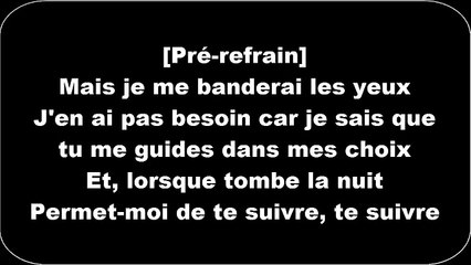 Maître Gims - T'es partie  (Paroles/Lyrics)