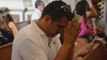 Fieles católicos mexicanos demuestran su devoción con la 