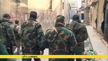 Syrian army inspects Aleppo