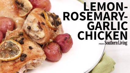 Southern Living Lemon Rosemary Garlic Chicken