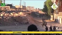Syrian rebels launched a counter attack in Handarat refugee camp