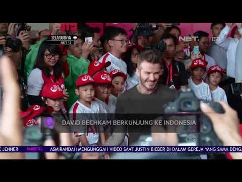 David Bechkam Berkunjung Ke Indonesia