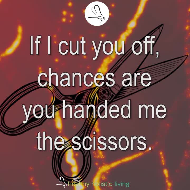 If I cut you off...