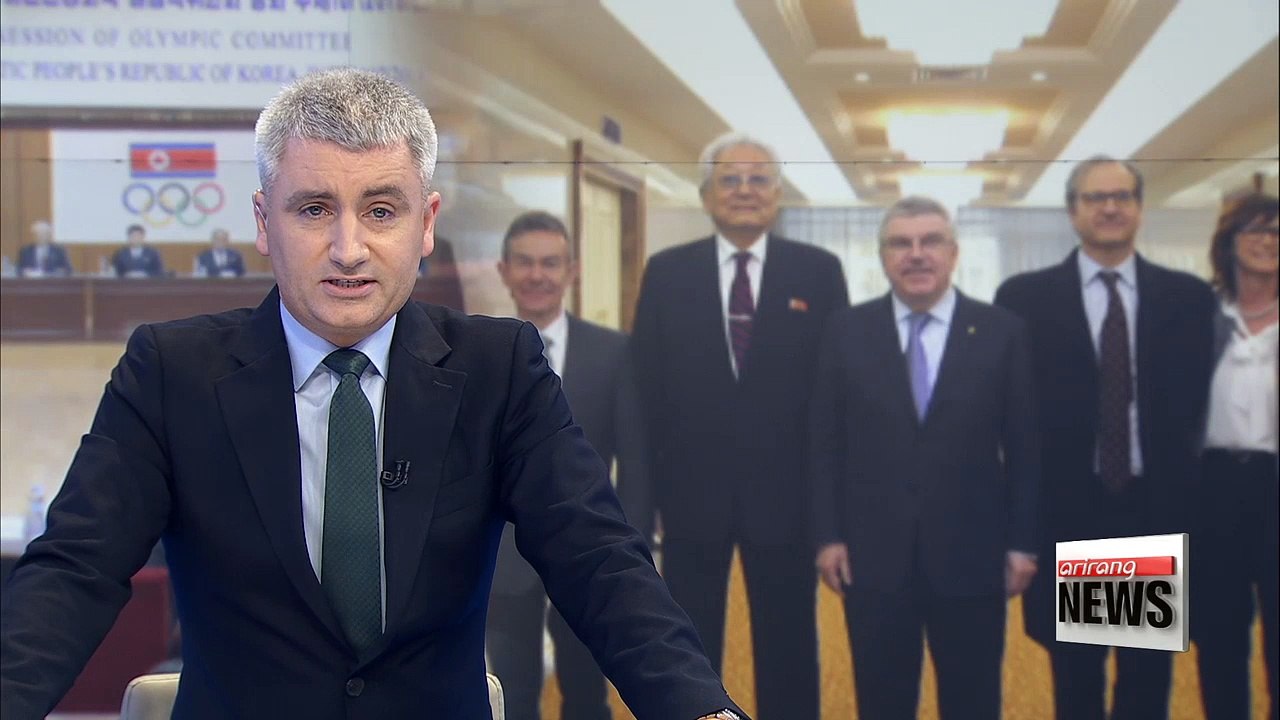 IOC chief begins three-day visit to North Korea for talks on sports issues