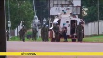 MINUSCA troops deployed on streets of Bangui after Monday's violence
