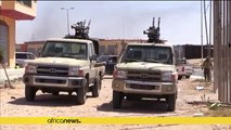 Libyan forces patrol Sirte after battling IS