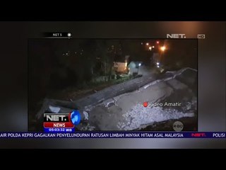Tanah Longsor Kembali Terjadi Dikawasan Ciloto, Puncak -NET5