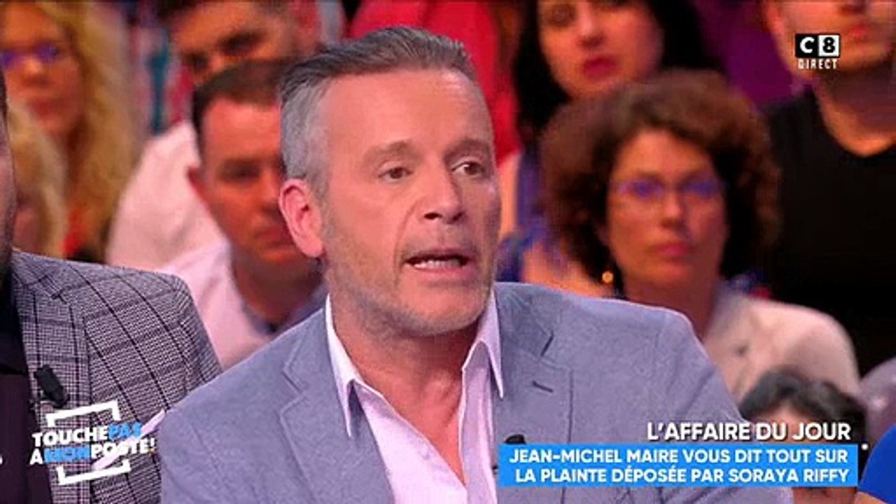 Visiblement très ému, Jean-Michel Maire évoque la plainte déposé contre lui par la jeune femme qu'il avait embrassé