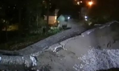 Longsor di Ciloto Akibatkan Jalan Ambles 150 Meter